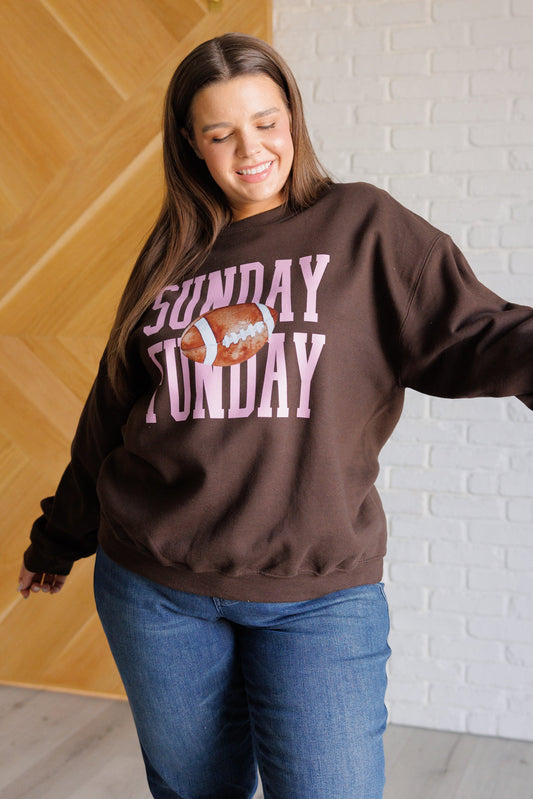 Teresa® | Sweatshirt with Sunday Funday graphic