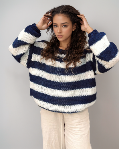 Tatiana® | Striped knit sweater