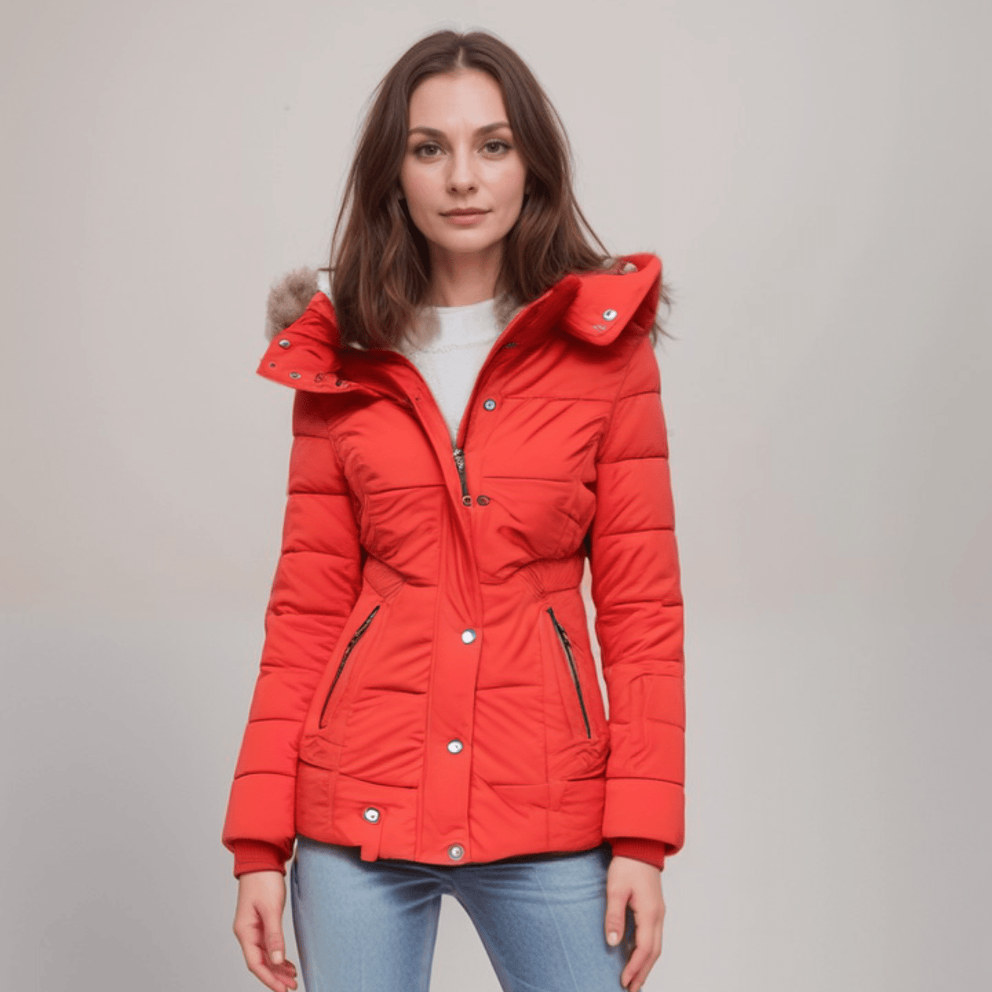 Alba® | Cozy coat with hood