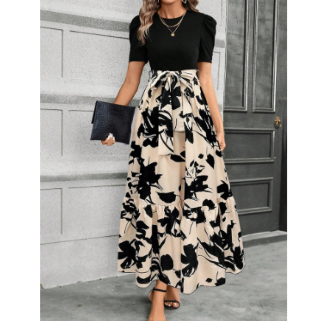 Tamara® | Elegant maxi dress with a floral pattern