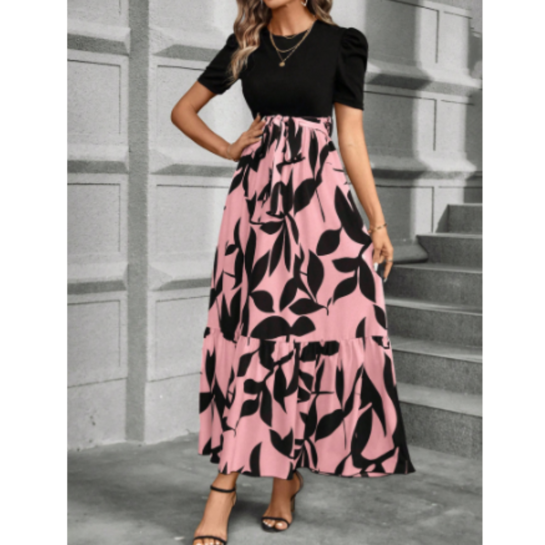 Tamara® | Elegant maxi dress with a floral pattern