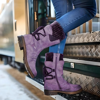 Carla® | Lace-up snow boots