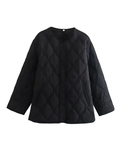 Yvette® | Oversize quilted jacket with pockets