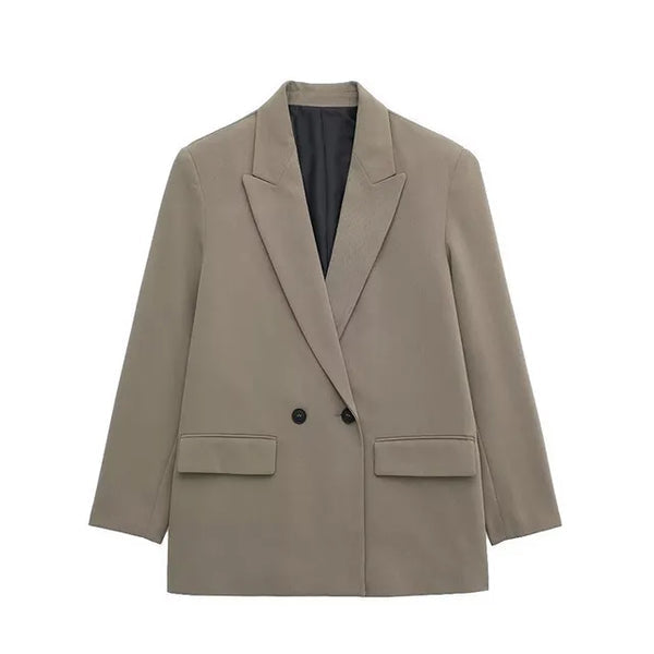 Alyssa® | Elegant blazer with long sleeves and a structured design