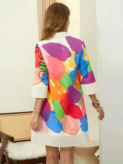 Zelda® | Colorful shirt dress