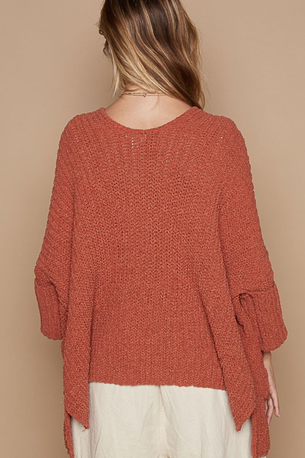 Adriana® | Open front sweater cardigan with pockets