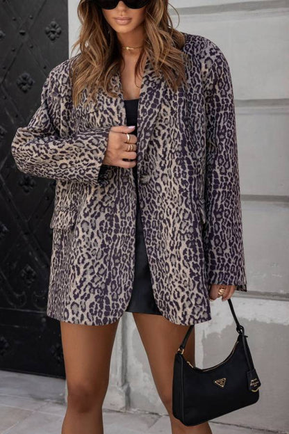 Virginia® | Beige and black animal print jacket