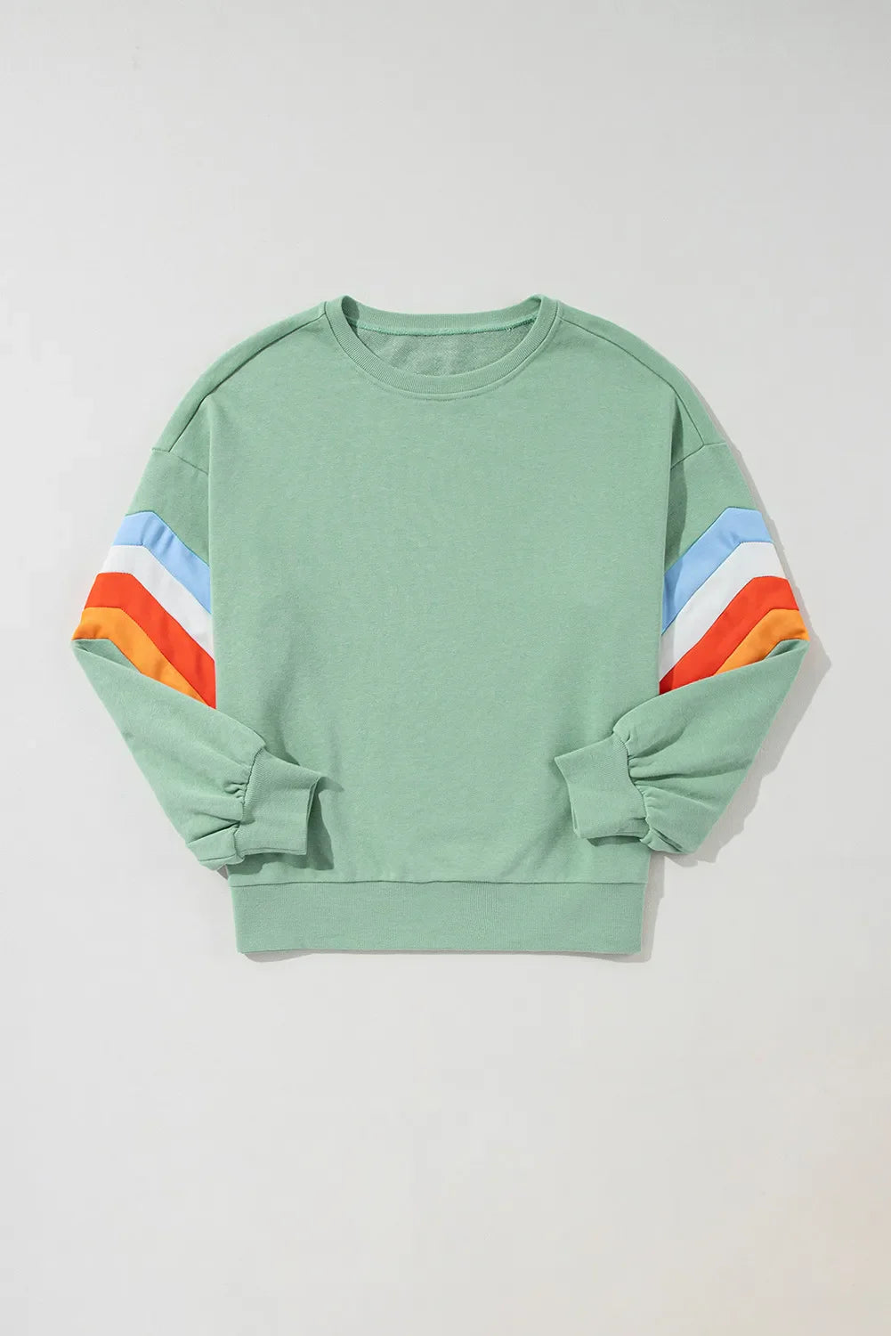 Pilar® | Contrasting long-sleeved crew neck sweatshirt