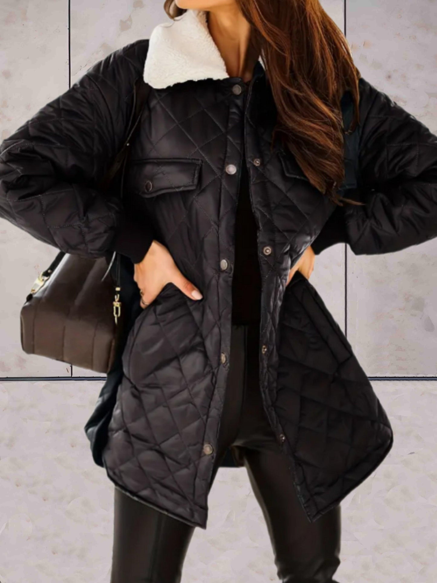 Silvana® | Oversized winter jacket