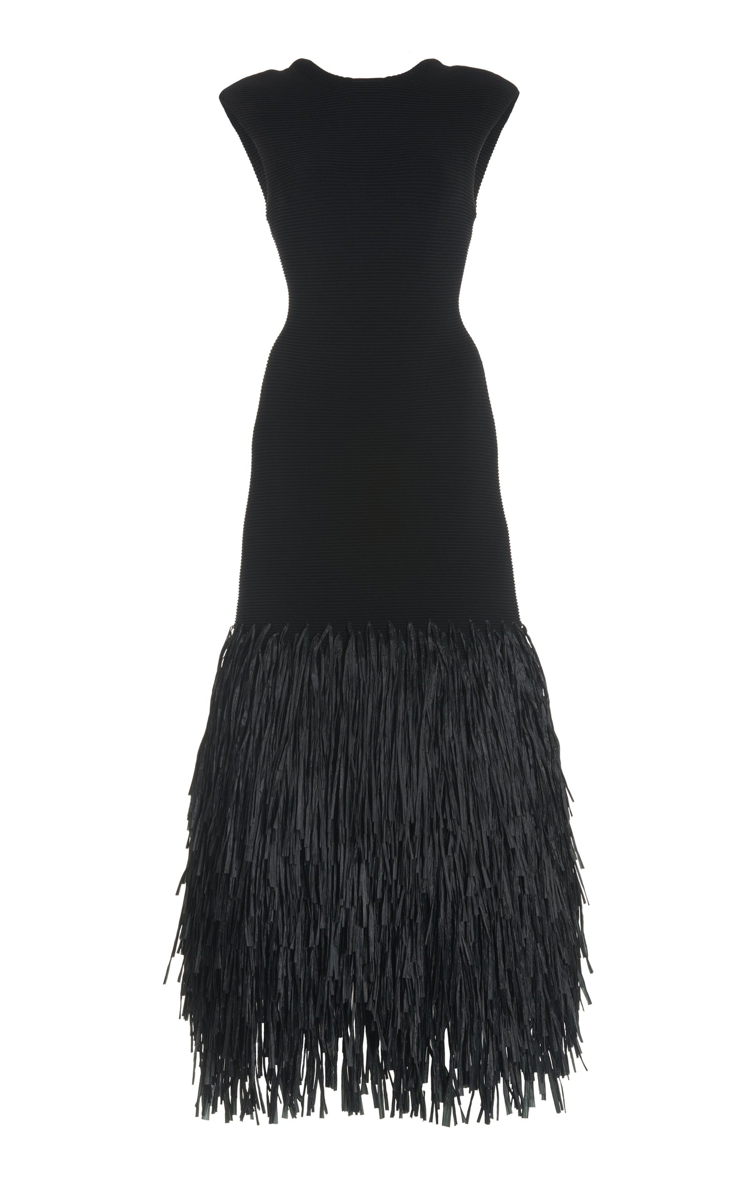 Xara® | Elegant flattering dress with tassels