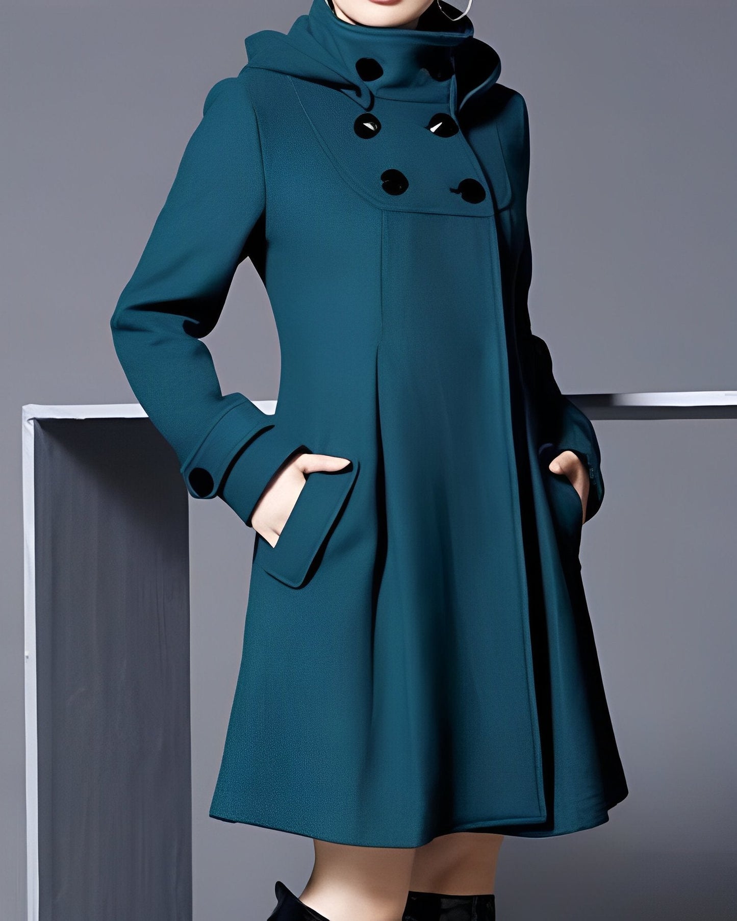 Zoe® | Coat with side pockets