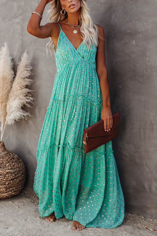 Teresa® | Adjustable tiered maxi dress