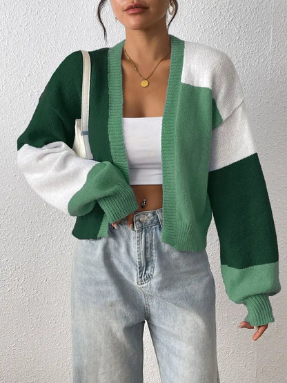 Yasmin® | Color block cardigan