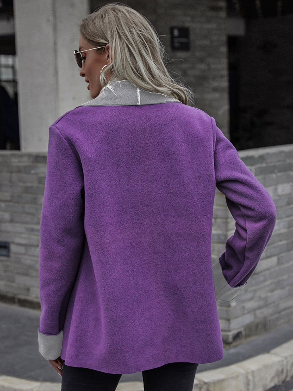 Petra® | Long sleeve open front jacket