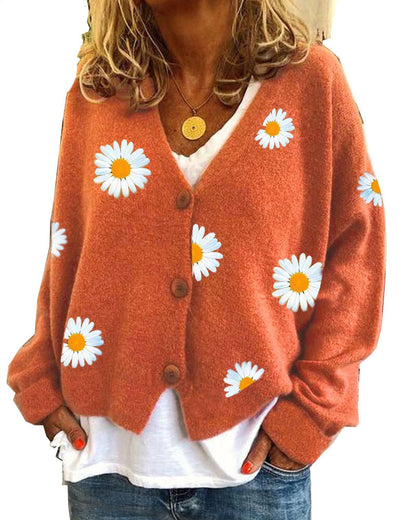 Rafaela® | Chrysanthemum sweater women's cardigan