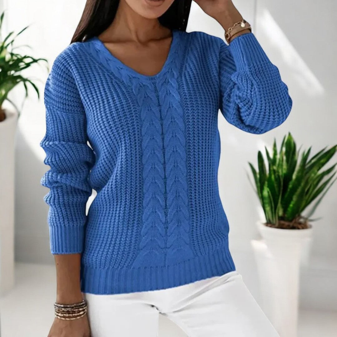 Abigail® | Elegant cable knit sweater