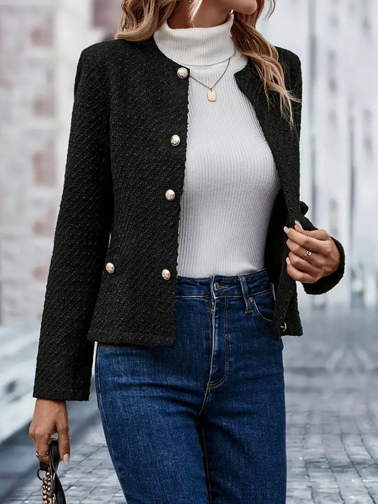 Aitana® | Simple single-breasted jacket