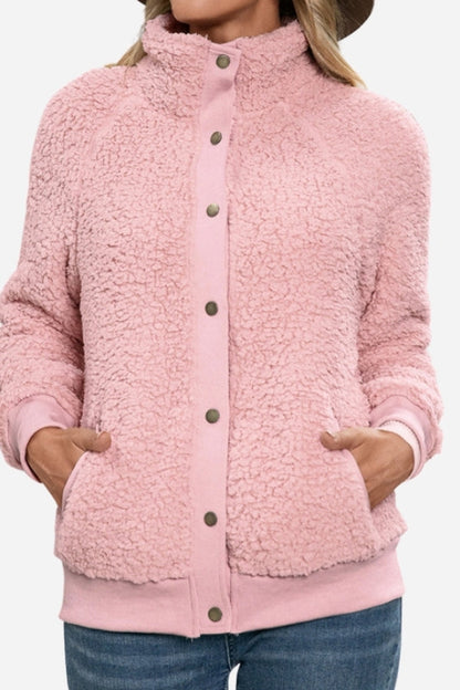 Sydney® | Cozy long-sleeved jacket with buttons