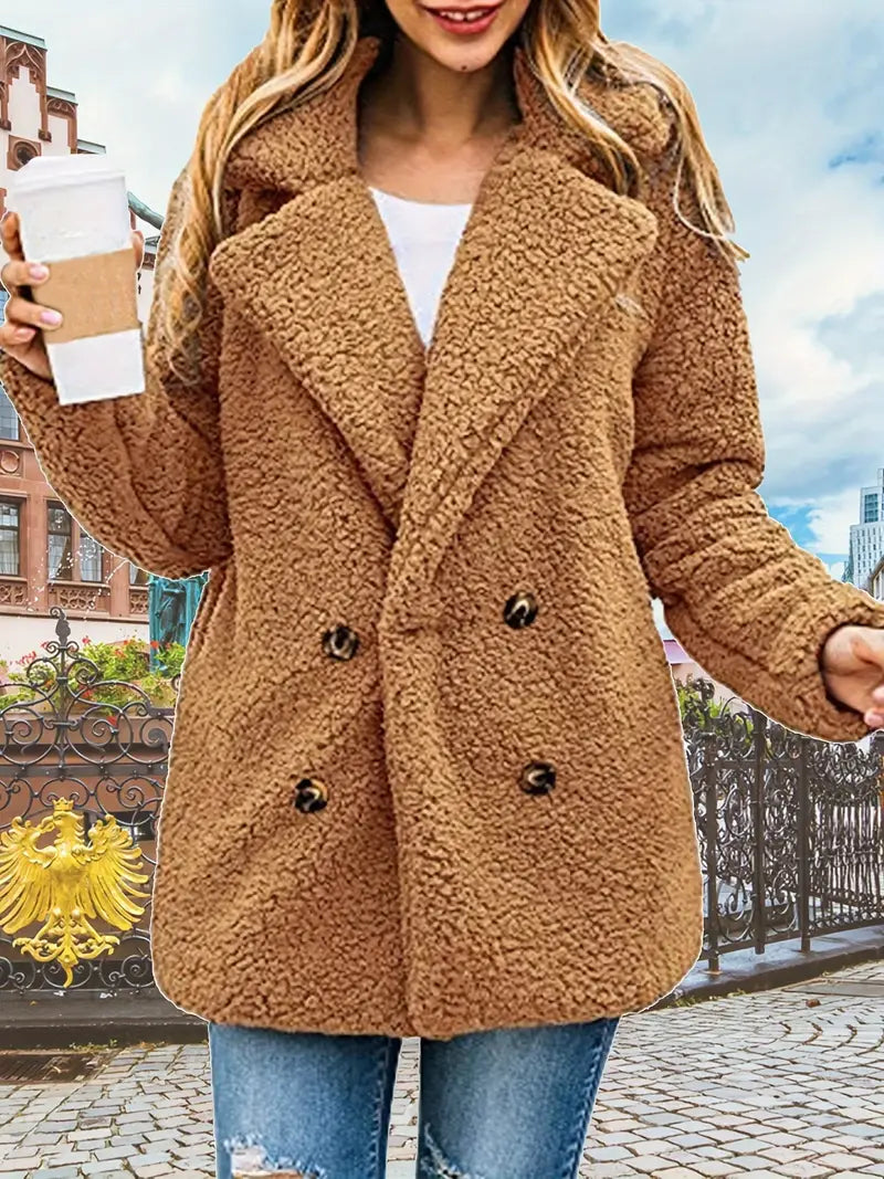 Virginia® | Knitted plush jacket for women