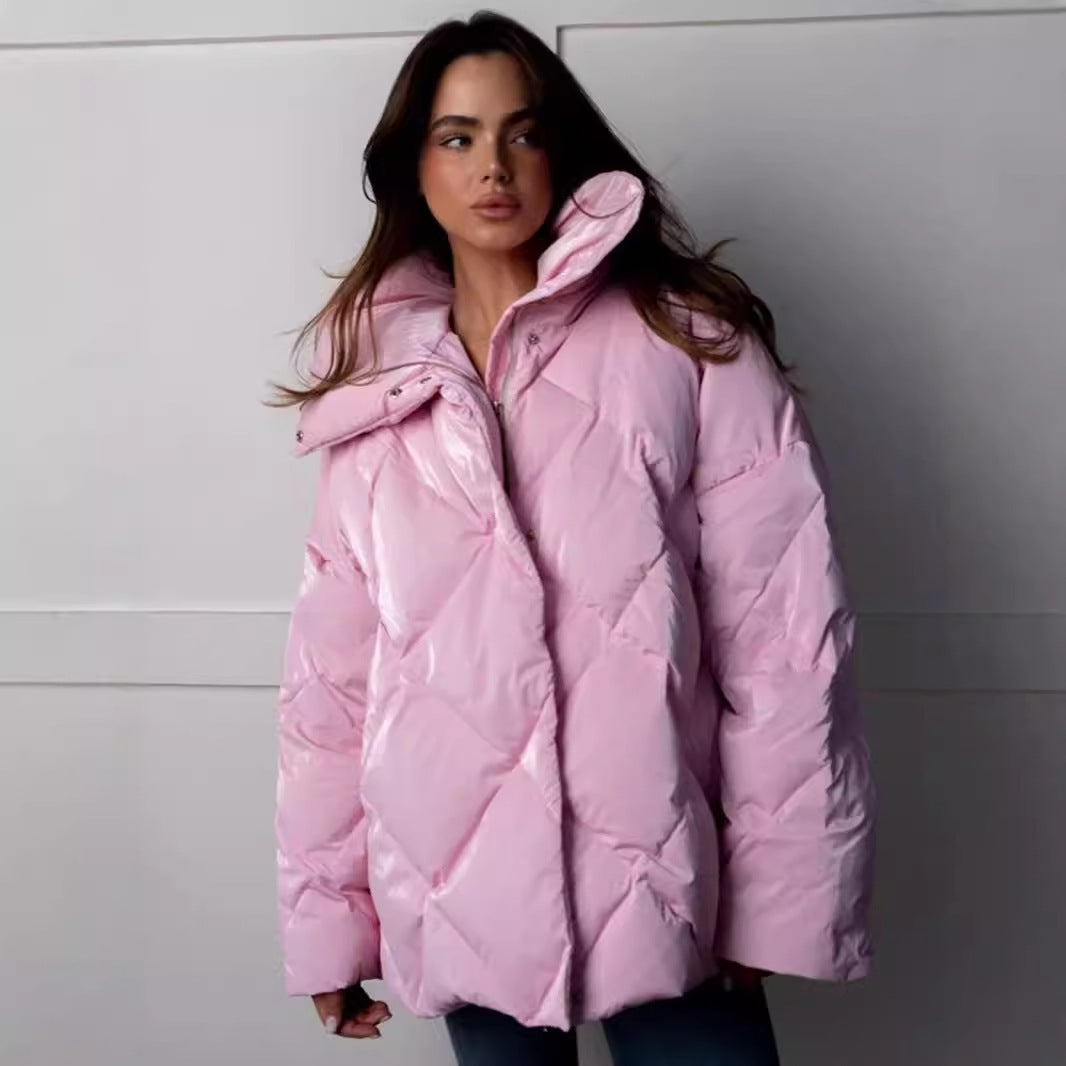 Ula® | Women's shiny quilted jacket