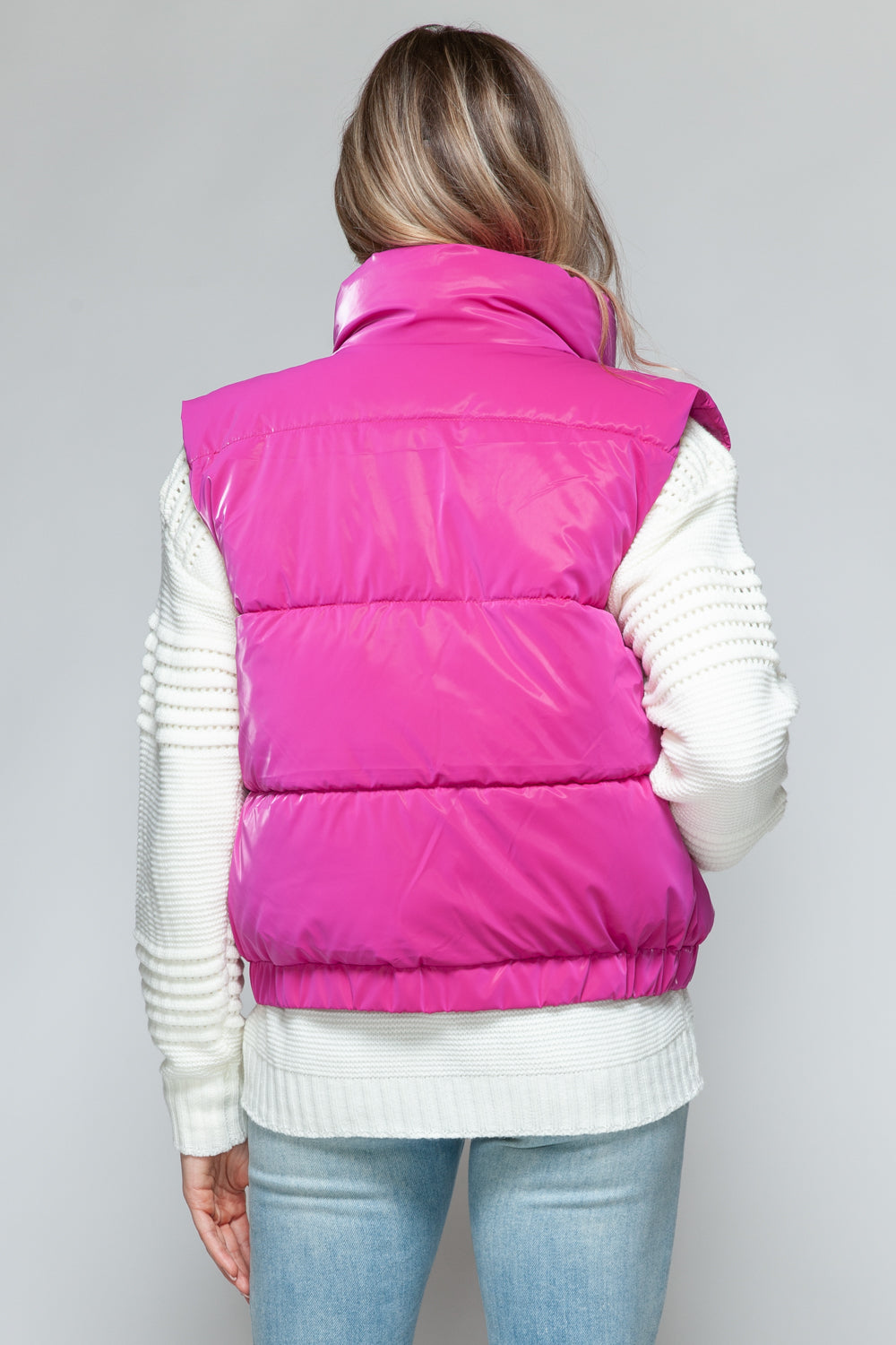 Tatiana® | Snobbish quilted vest with fine fur lining