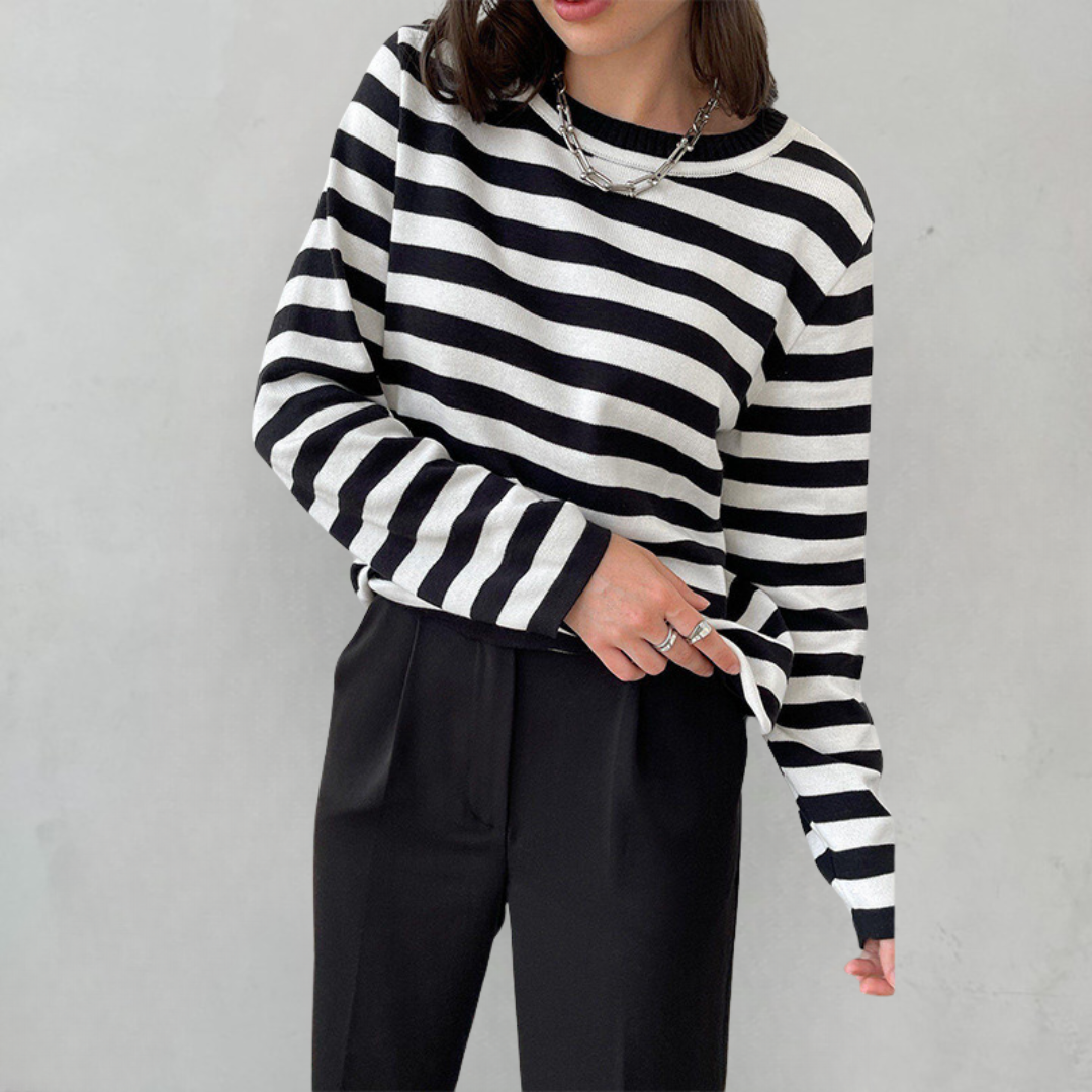 Soledad® | Elegant striped women's top