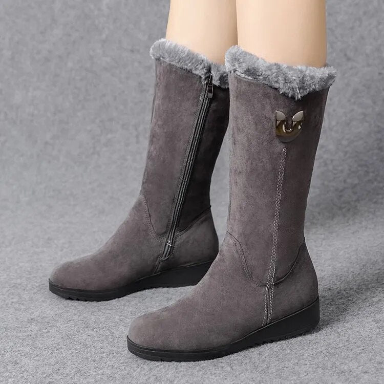 Xiomara® | Warm and cozy fur winter boots