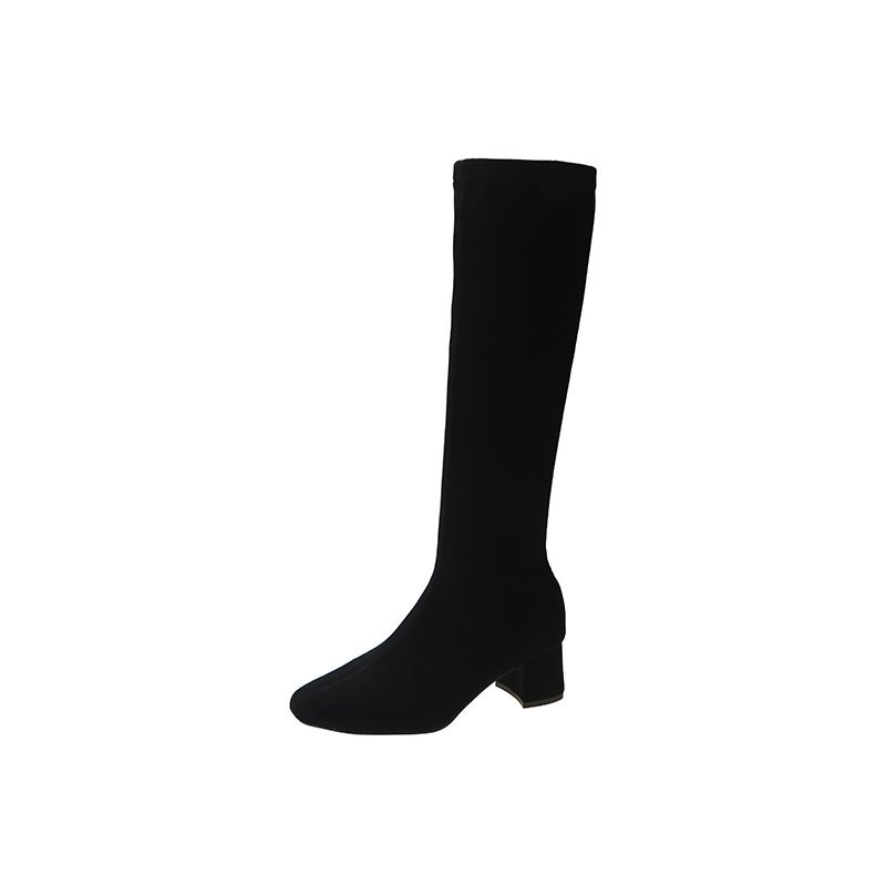 Nahir® | Knee-high boots with a block heel