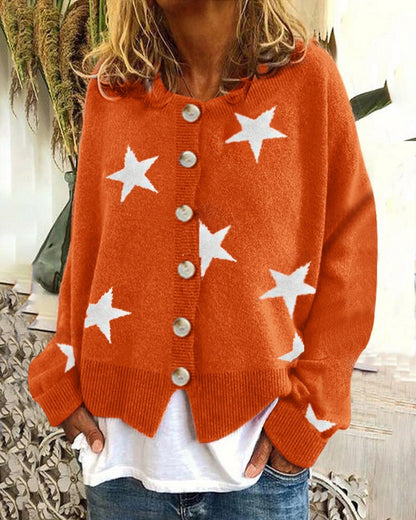 Penélope® | Women's cardigan with star sweater