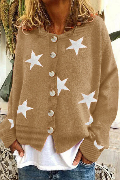 Penélope® | Women's cardigan with star sweater