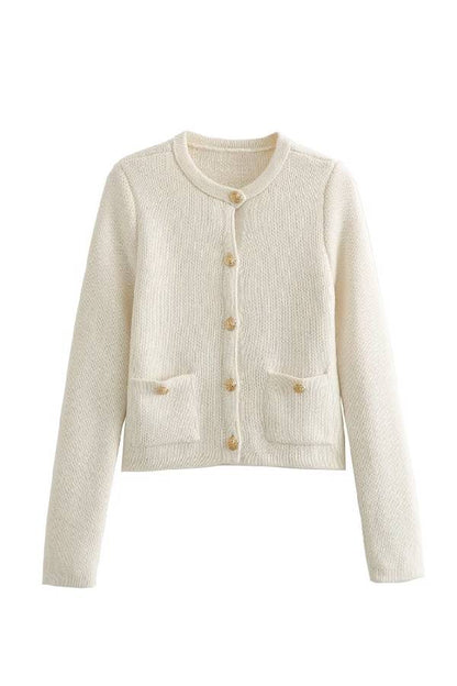 Teresa® | Cardigan with gold buttons