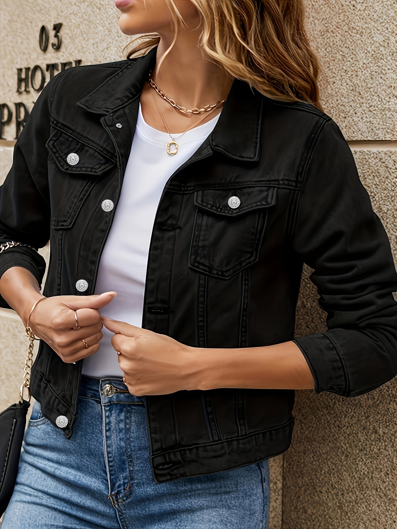 Adelina® | Stylish denim jacket