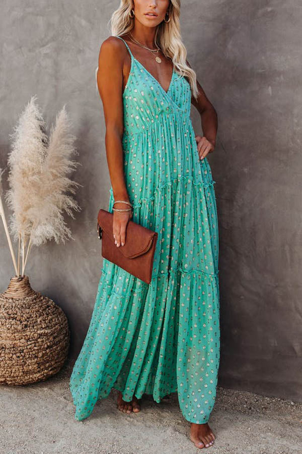 Teresa® | Adjustable tiered maxi dress