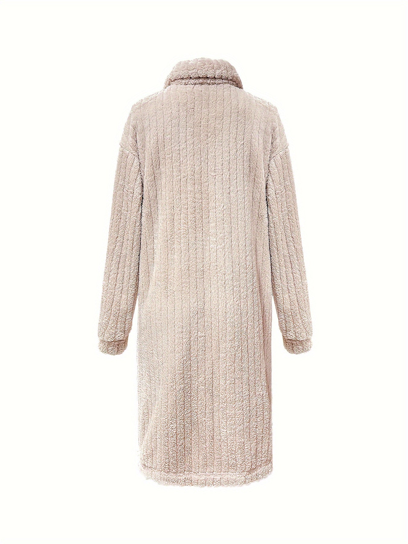 Stella® | Long sleeve knitted coat with button closure