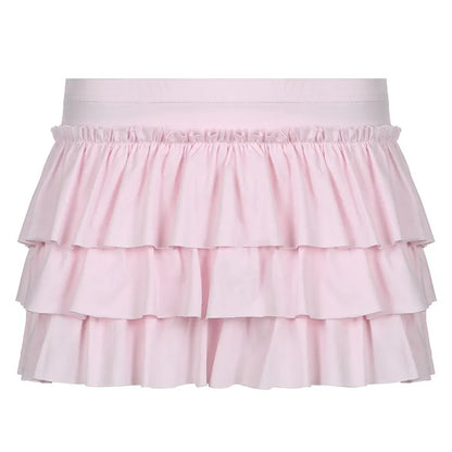 Pilar® | Mini skirt with a bow at the hip in light pink