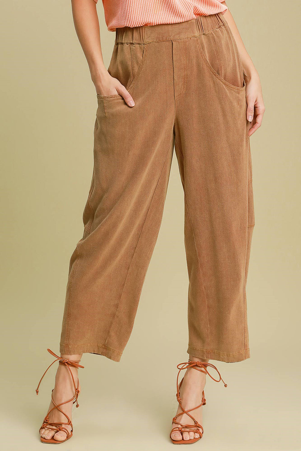 Willow® | Baggy fit trousers with an elastic waistband and pockets