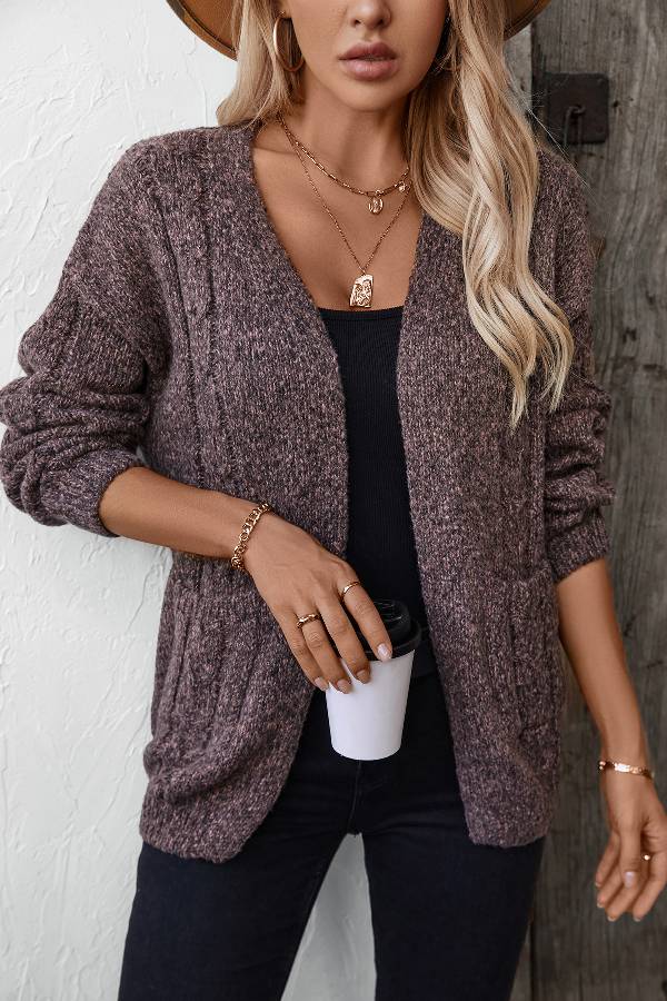 Yolanda® | Casual and fashionable long sleeve pullover jacket