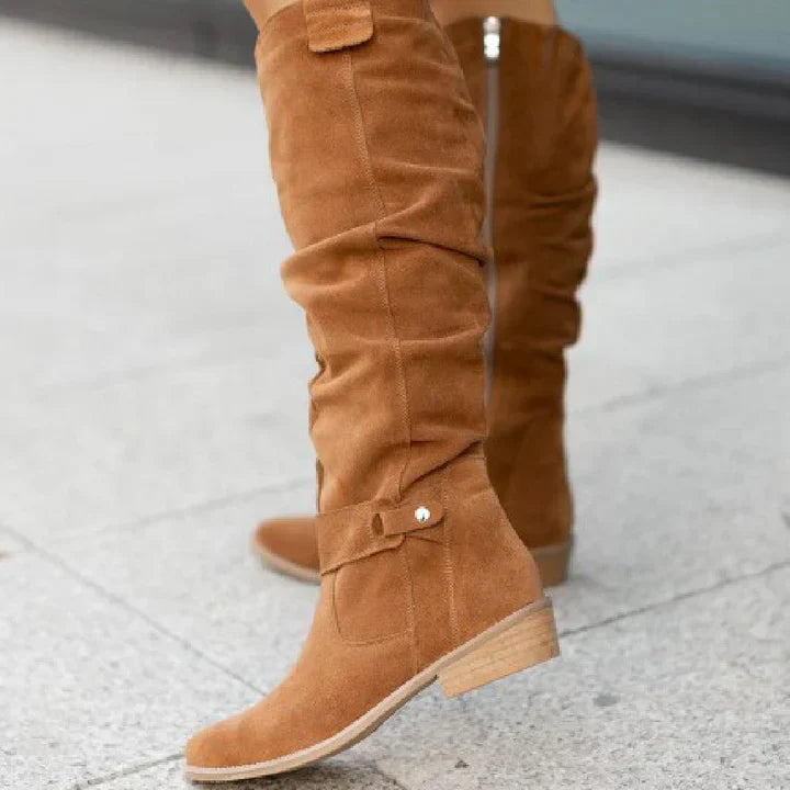 Viviana® | Trendy knee-high slouch boots for women