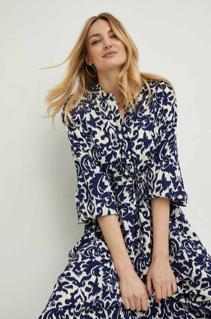 Teodora® | Shirt dress with print from Gala and drawstring