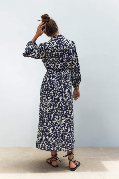 Teodora® | Shirt dress with print from Gala and drawstring