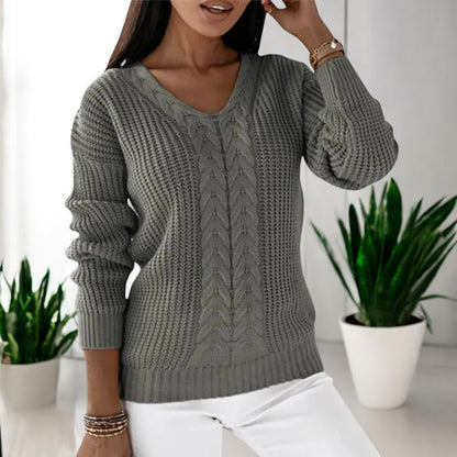 Abigail® | Elegant cable knit sweater