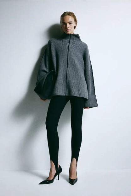 Wren® | Large wool sweater in silhouette