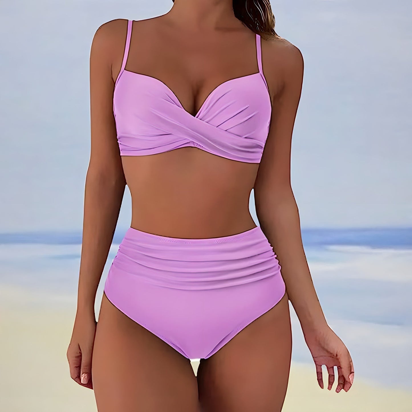 Verna® | Elegant high waist bikini