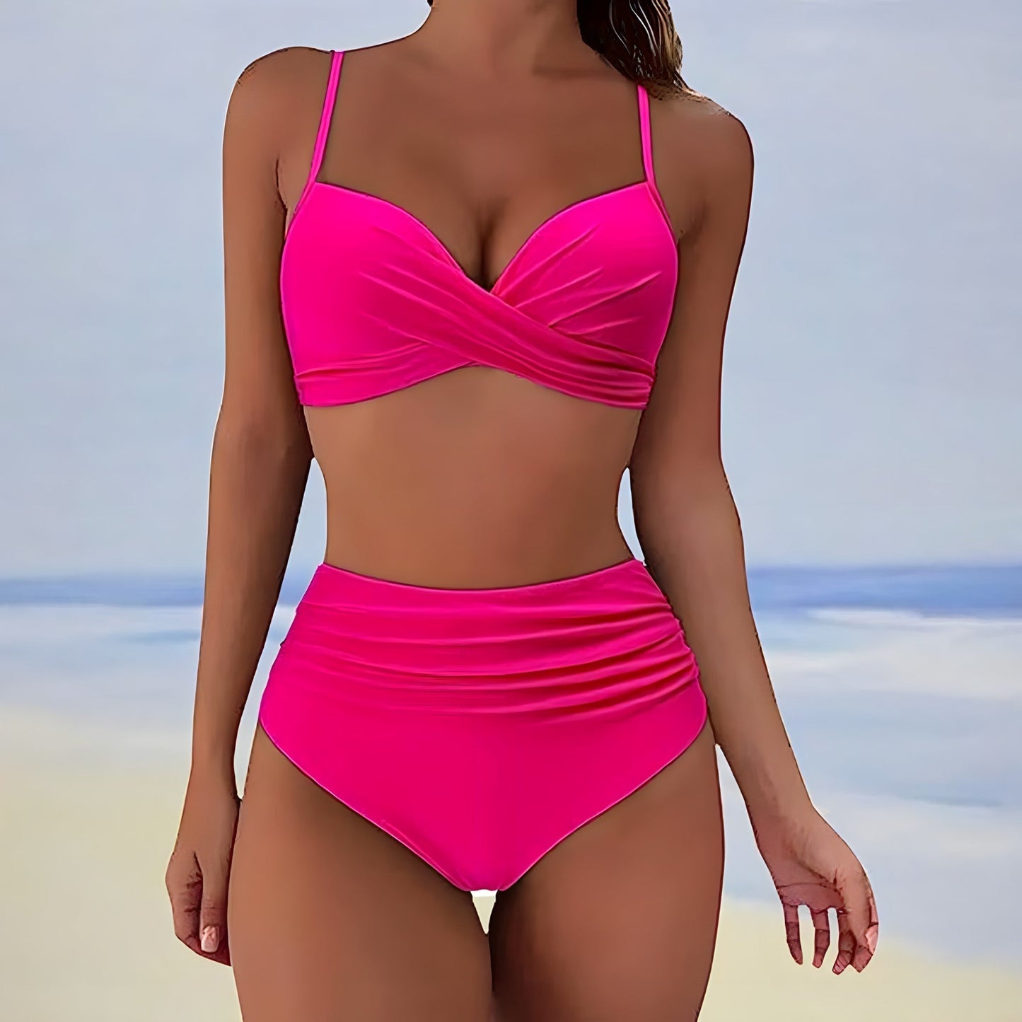 Verna® | Elegant high waist bikini