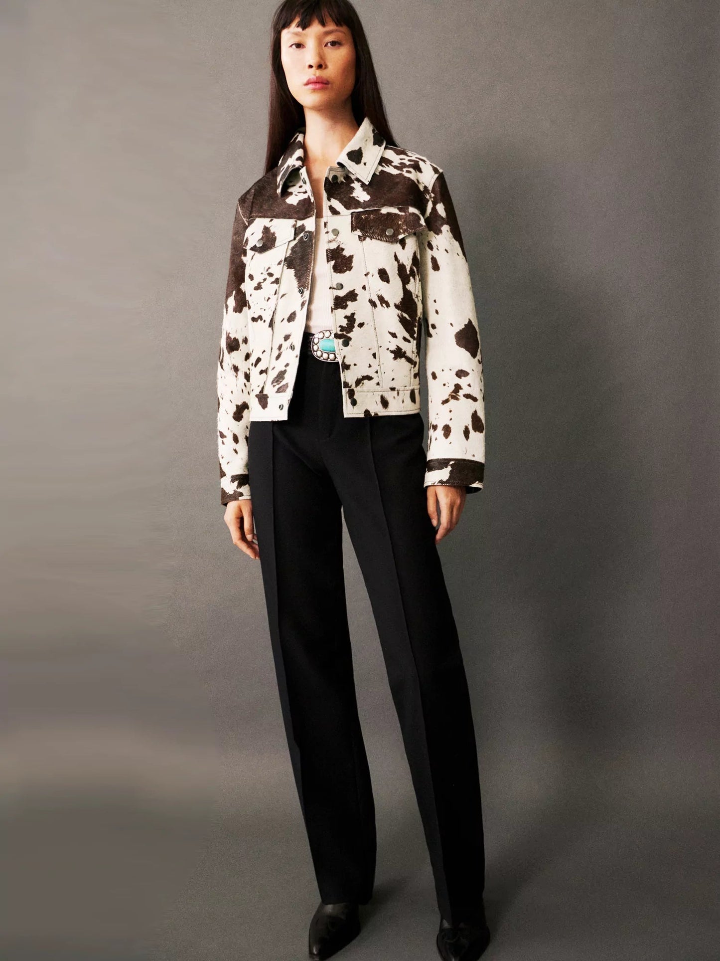 Suri® | Cow pattern coat