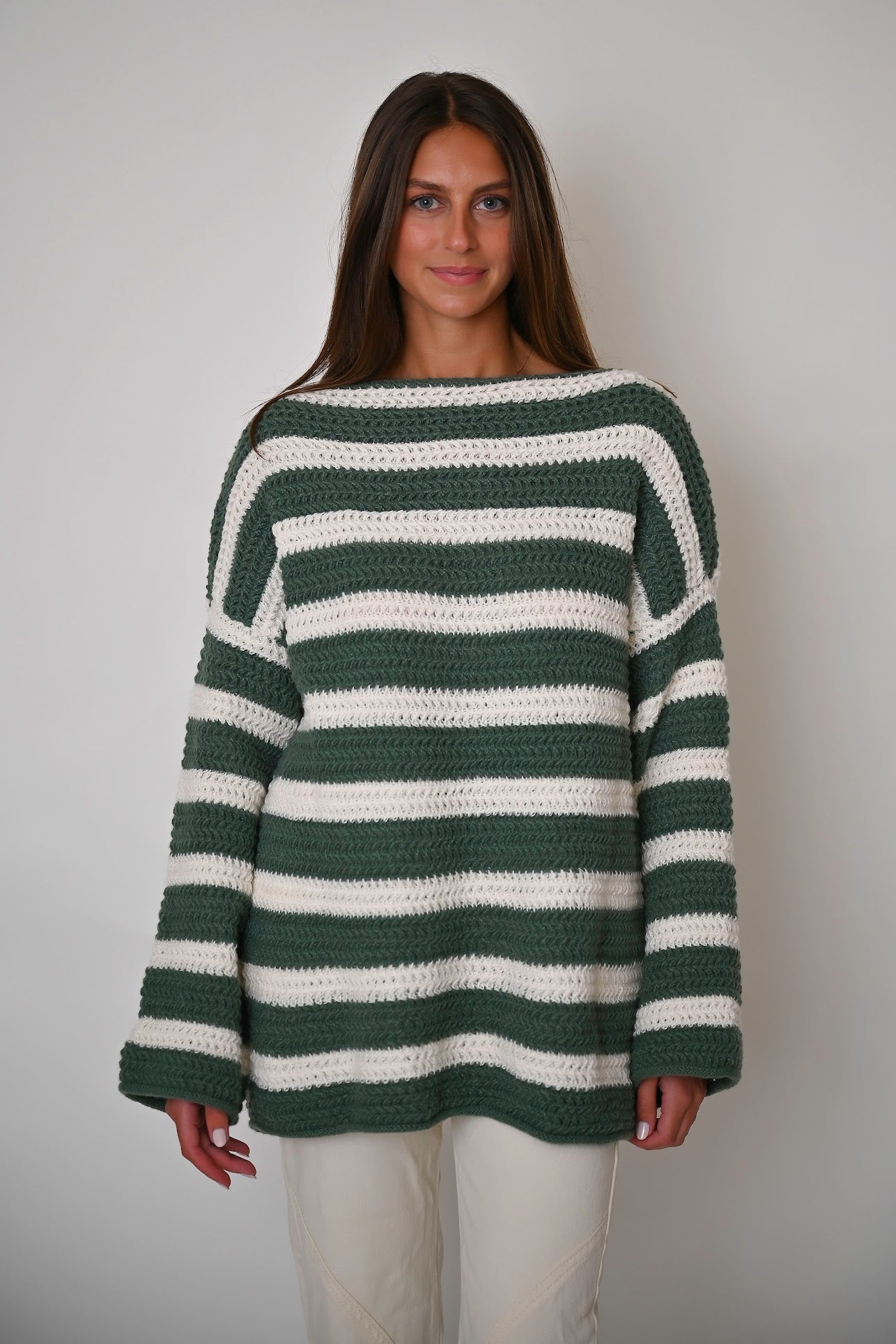 Yolaina® | Striped summer sweater