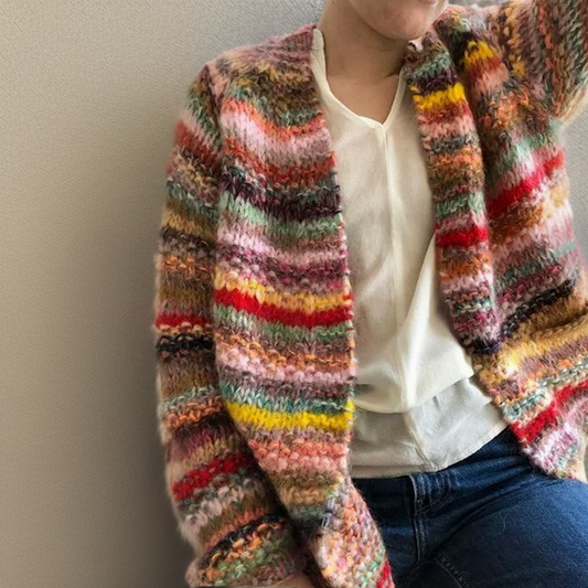 Yamel® | Colorful retro sweater