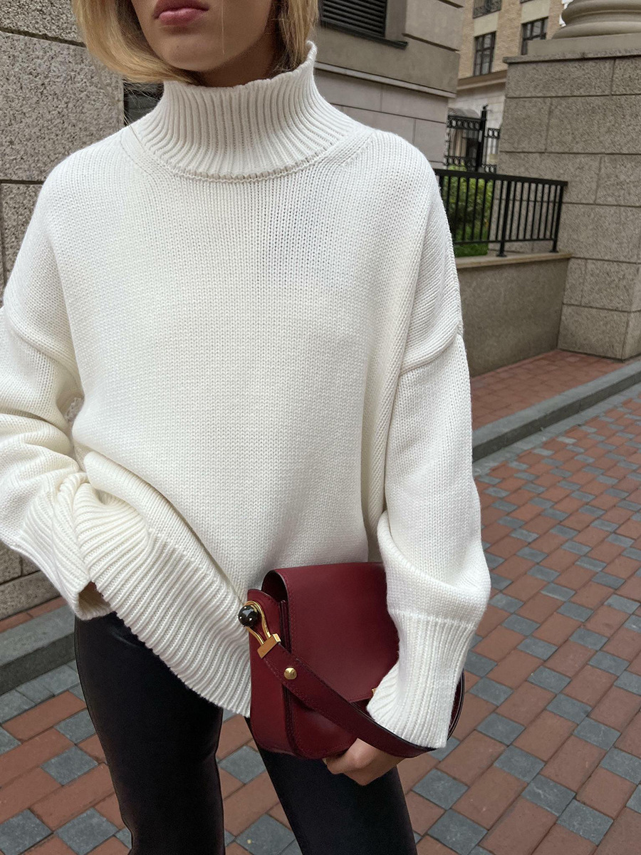 Penélope® | Minimalist basic turtleneck sweater