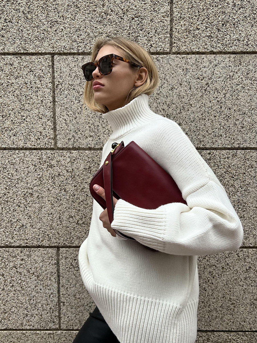 Penélope® | Minimalist basic turtleneck sweater