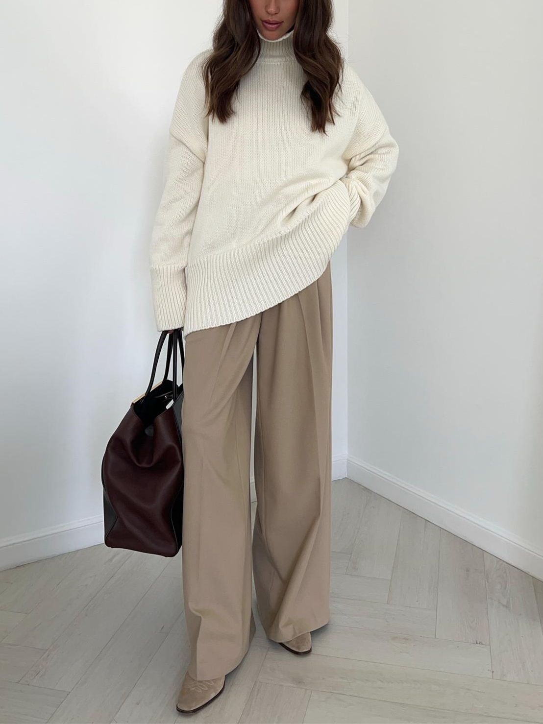 Penélope® | Minimalist basic turtleneck sweater